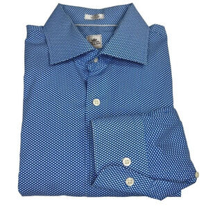 Peter Millar Men's Cotton Button Down.  Sz: Large